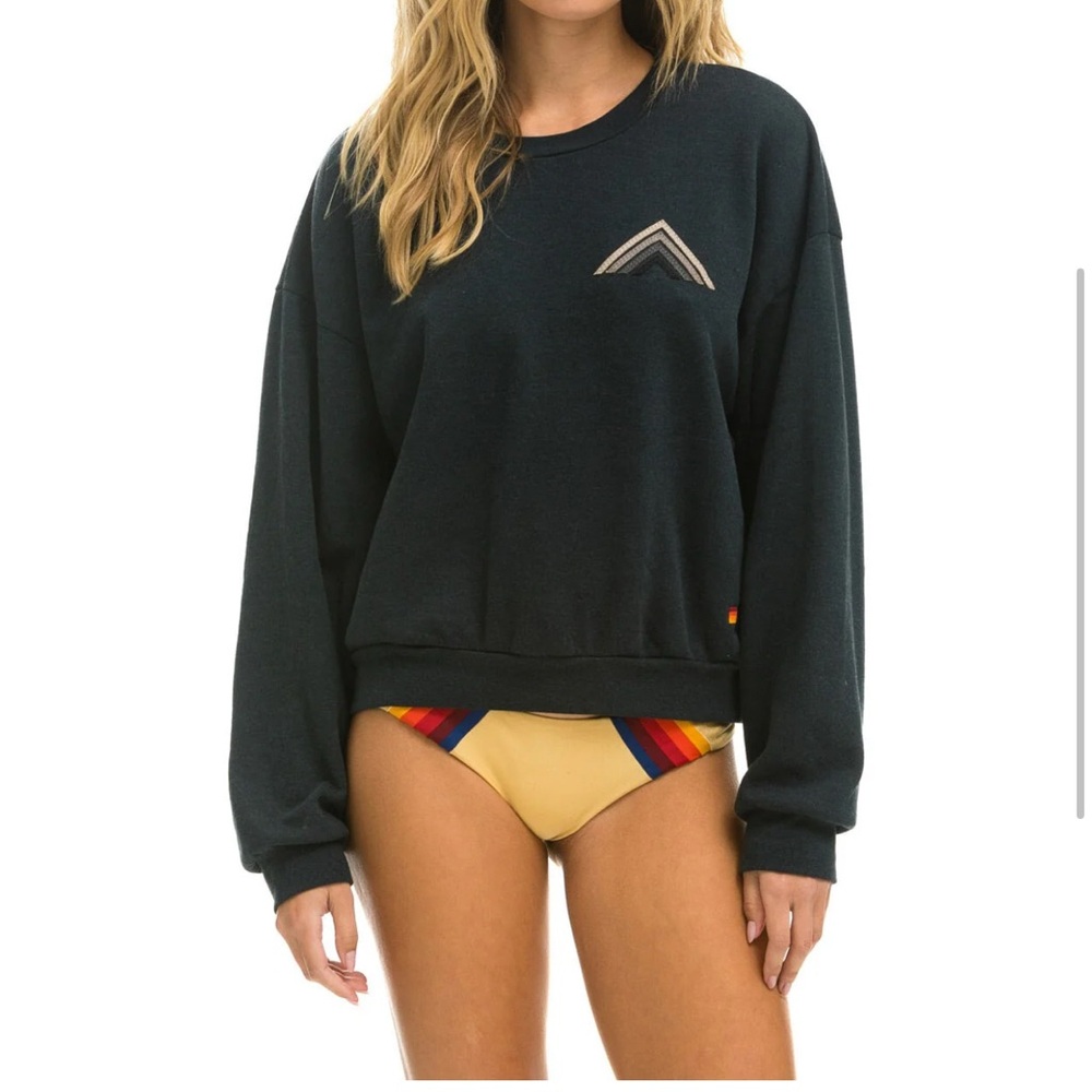 Aviator Nation Mountain Stitch Sweatshirt XL